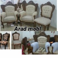 عکس قبل و بعد تعمیر مبل