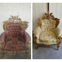 عکس قبل و بعد تعمیر مبل