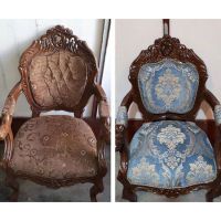 عکس قبل و بعد تعمیر مبل