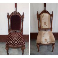 عکس قبل و بعد تعمیر مبل