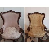 عکس قبل و بعد تعمیر مبل