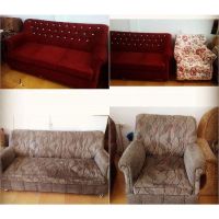 عکس قبل و بعد تعمیر مبل