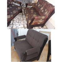 عکس قبل و بعد تعمیر مبل