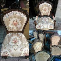 عکس قبل و بعد تعمیر مبل